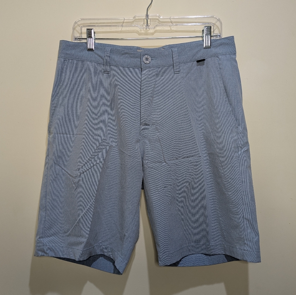 Travis Mathew Shorts Blue Golf Stretch Outdoor Tech Lightweight Men Size 32